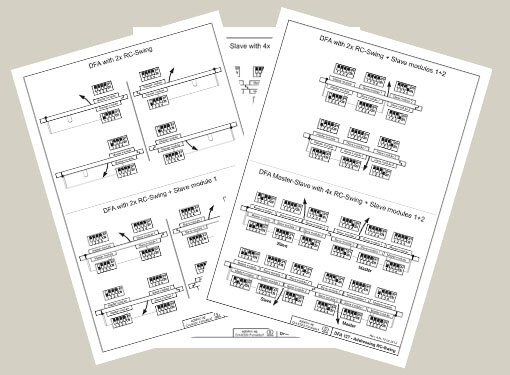 RC Swing DIP Switch Settings