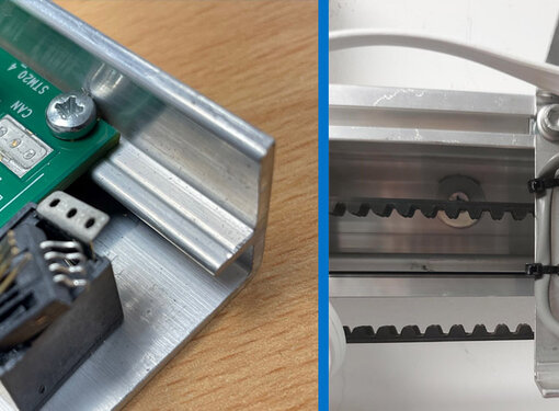 Securing Cables on RIC 290 Sensors