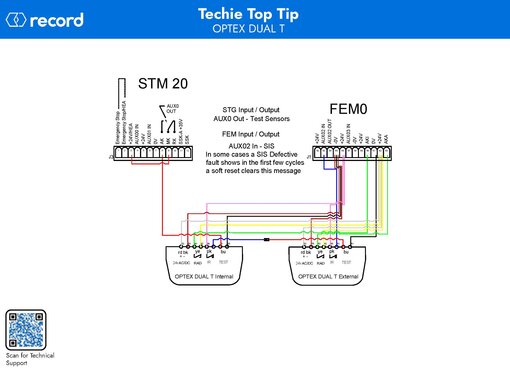 Optex Dual T Wiring Diagram