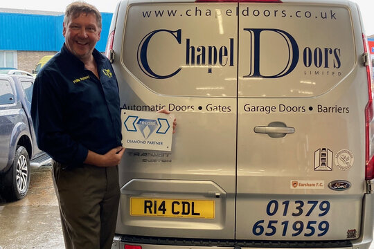 Welcome to our latest Diamond Partner - Chapel Doors