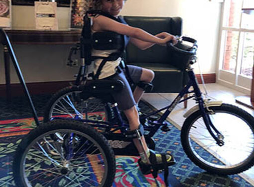 16/07/2018 A new trike for Caitlyn