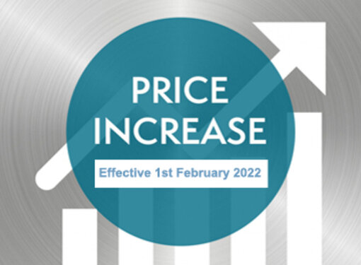 13/12/2021 Price Increase - February 2022