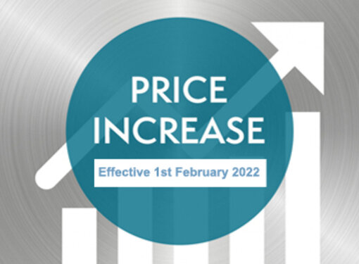 13/12/2021 Price Increase - February 2022