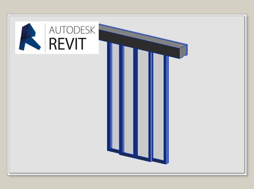 record system 20 – telescopic sliding door D-TSA – Curtain wall panel