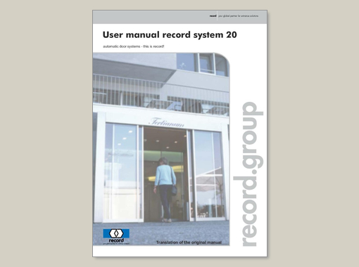 record system 20 – User manual