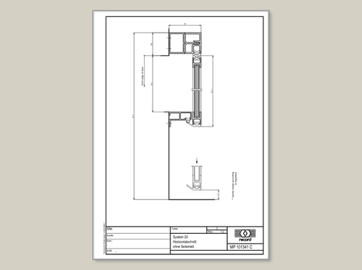 E-STA-L Horizontal view without side screen