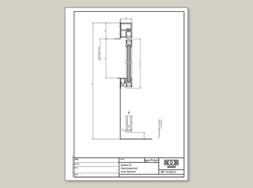 E-STA-L Horizontal view without side screen