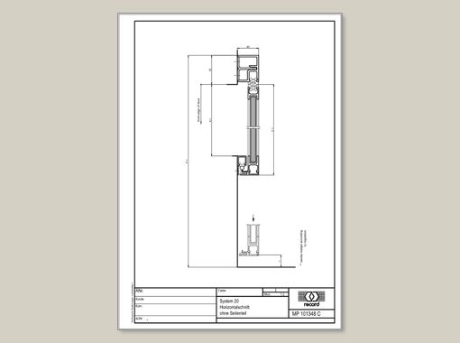 E-STA-L Horizontal view without side screen
