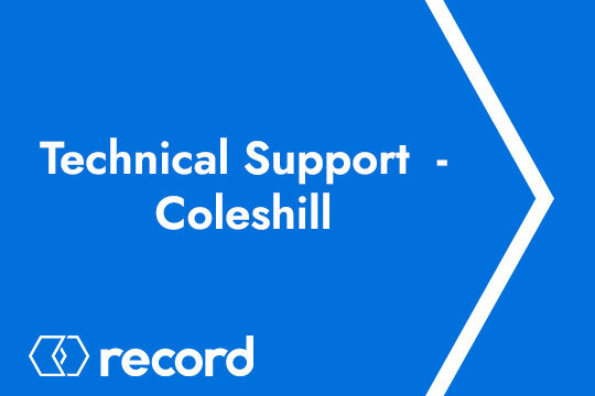 Technical Support - Coleshill