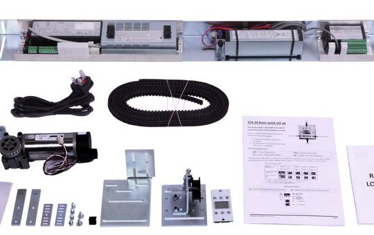 Automaic sliding door retrofit kit